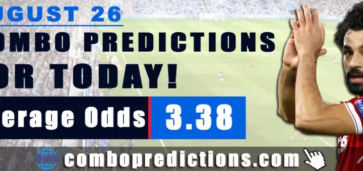 Combo Predictions For Today August 25, 2024 (Odd: 3.38)