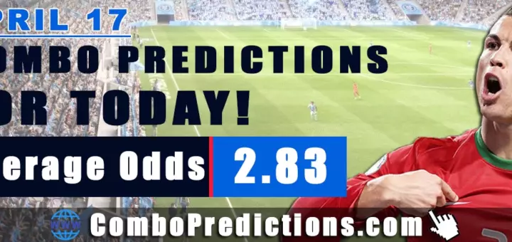 Combo Soccer Predictions for Today (April 17, 2025) – Total Odds 2.83