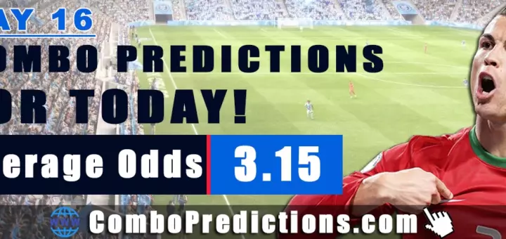 Combo Soccer Predictions for Today (May 16, 2025) – Total Odds 3.15