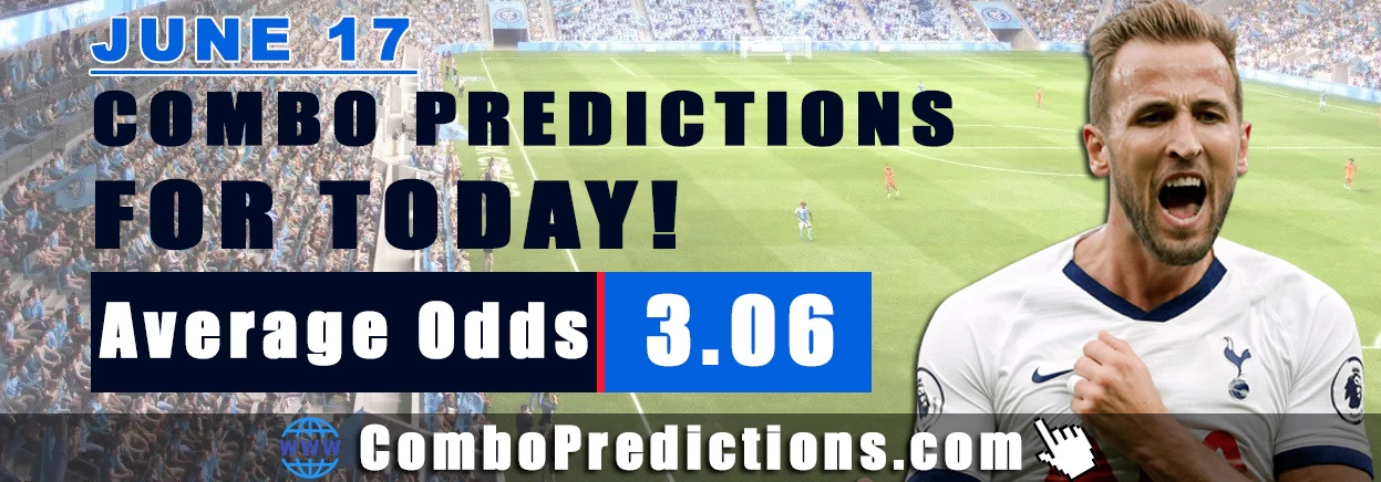 Combo Soccer Predictions for Today (June 17, 2025) – Total Odds 3.06