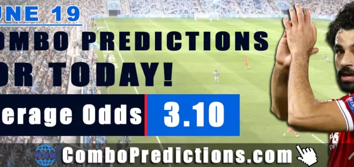 Combo Soccer Predictions for Today (June 19, 2025) – Total Odds 3.10
