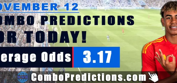 Combo Soccer Predictions for Today (November 12, 2025) – Total Odds 3.17