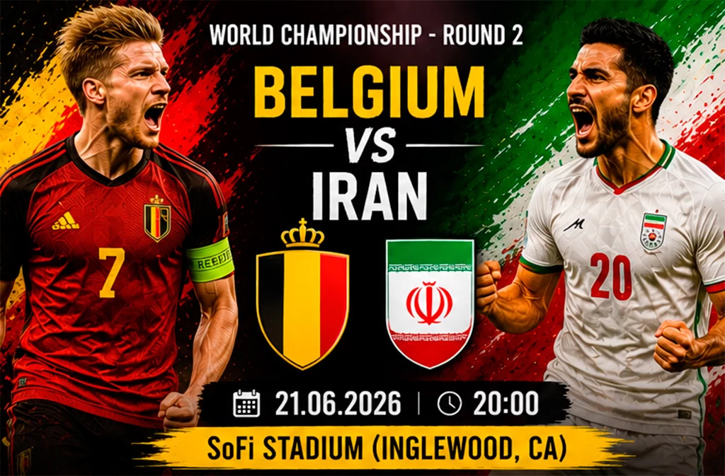 Belgium vs Iran
