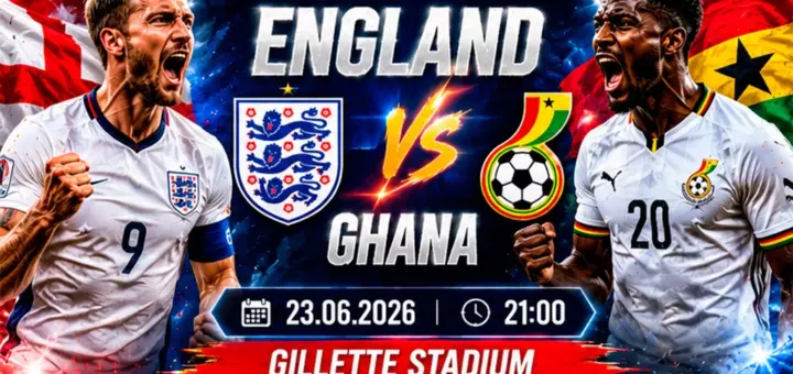 England vs Ghana