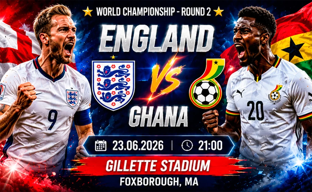 England vs Ghana