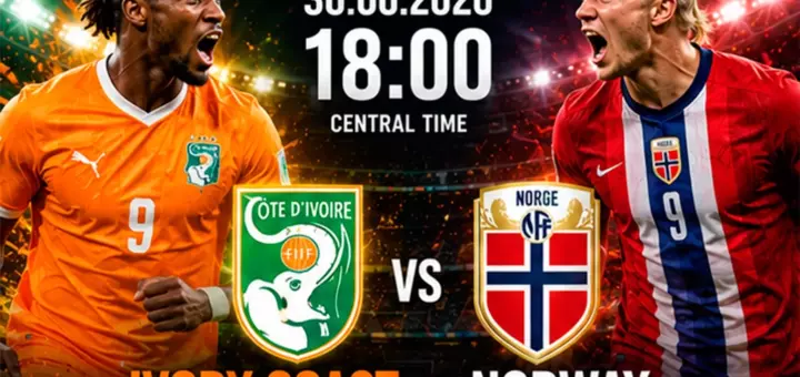 Ivory Coast vs Norway