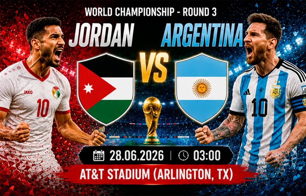 Jordan vs Argentina