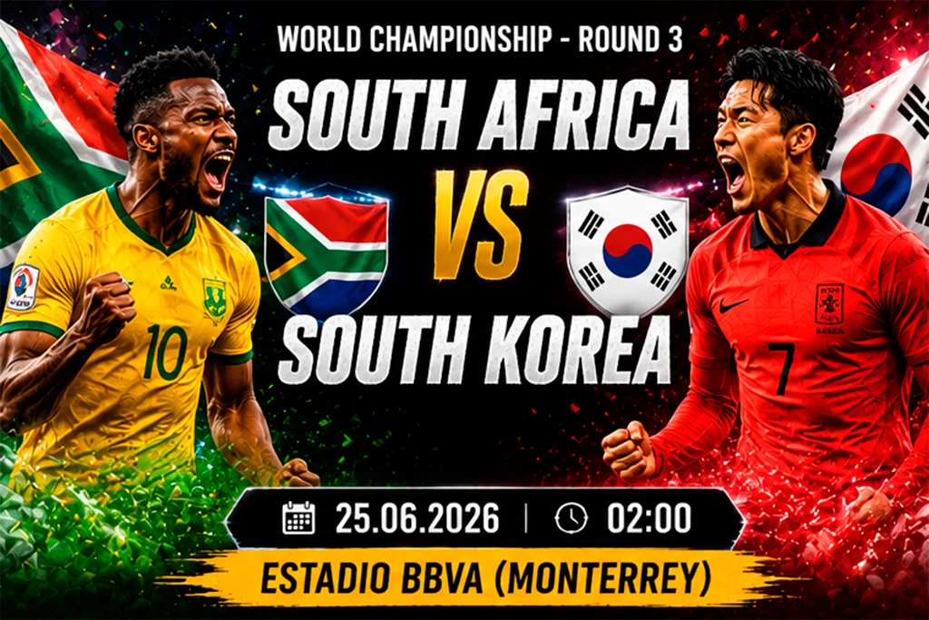 South Africa vs South Korea