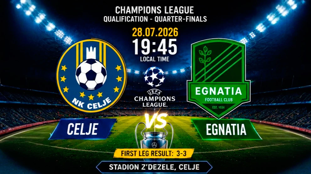 Celje vs Egnatia