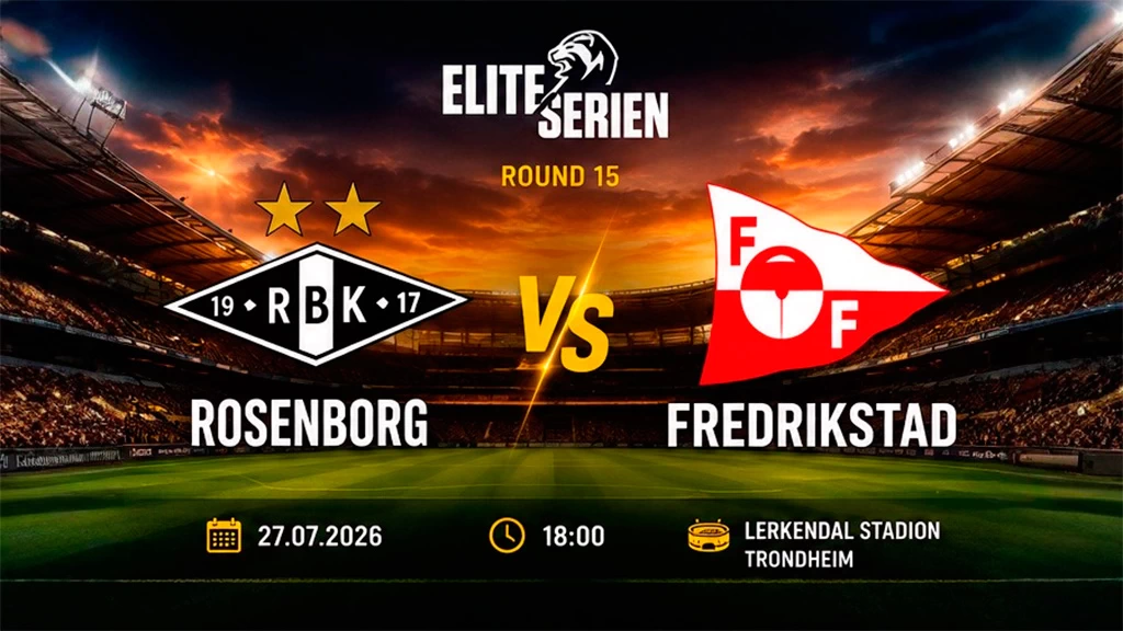 Rosenborg vs Fredrikstad