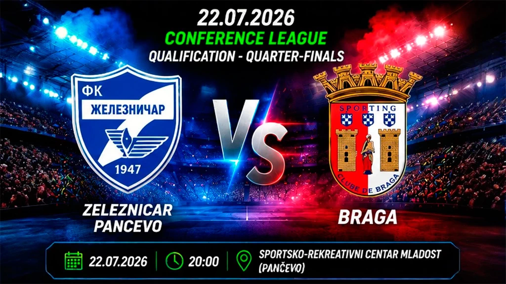 Zeleznicar Pancevo vs Braga
