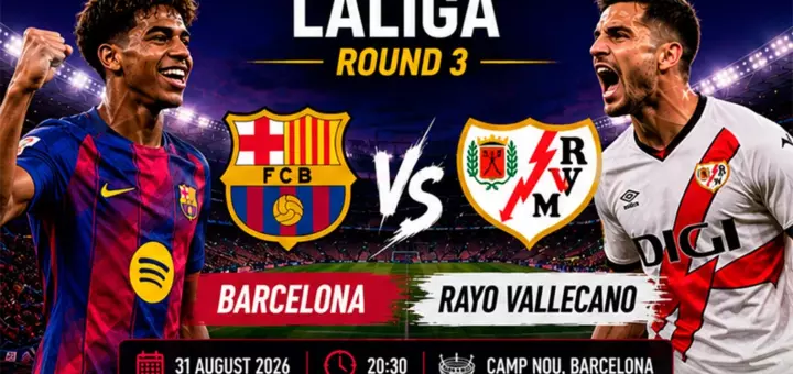 Barcelona vs Rayo Vallecano Prediction