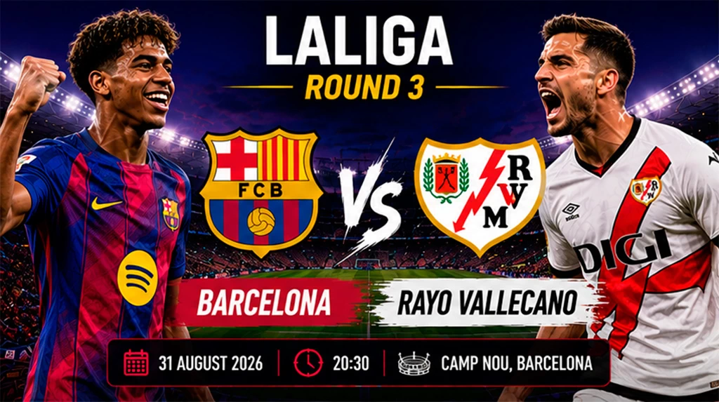 Barcelona vs Rayo Vallecano Prediction