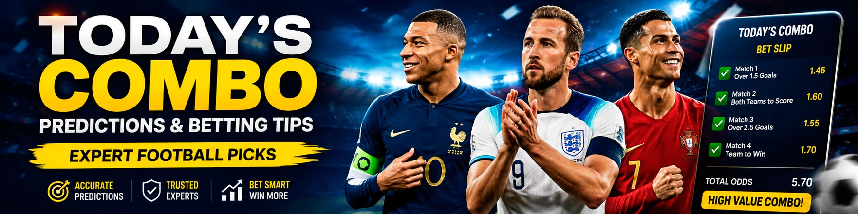 Today’s Combo Predictions & Betting Tips