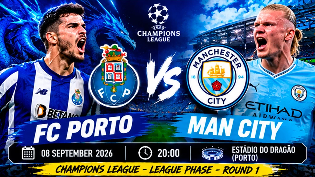 FC Porto vs Manchester City Prediction