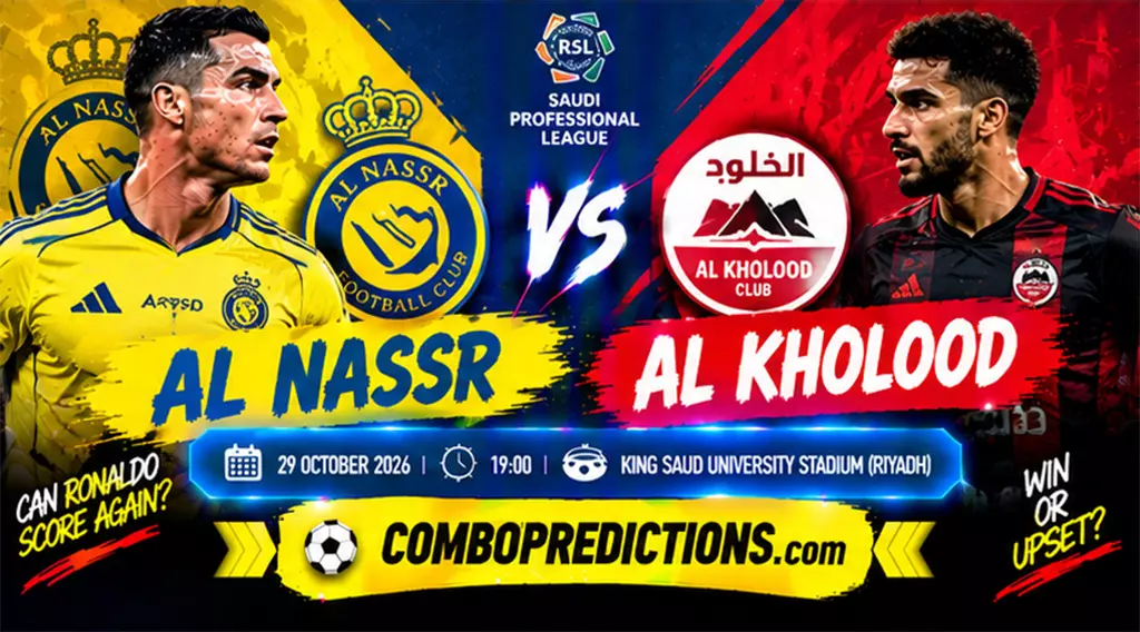 Al Nassr vs Al Kholood Prediction, October 29, 2026