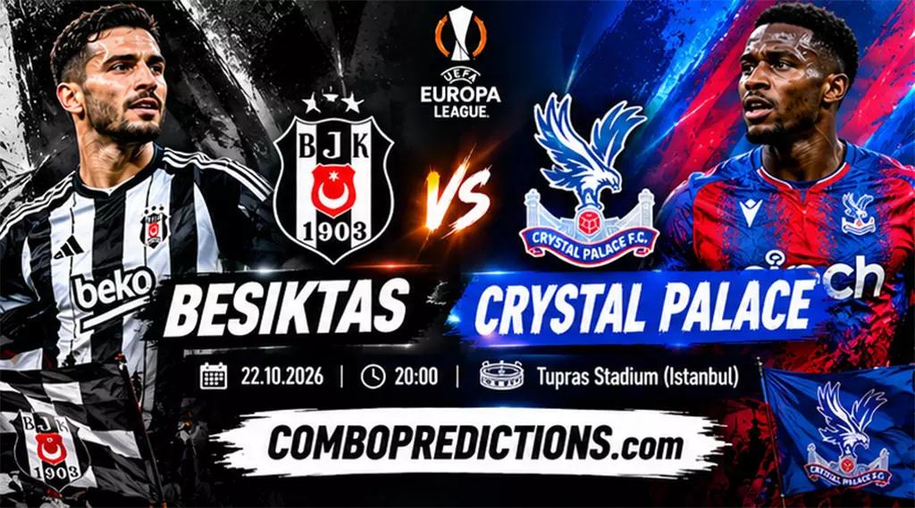 Besiktas vs Crystal Palace Prediction, October 22, 2026