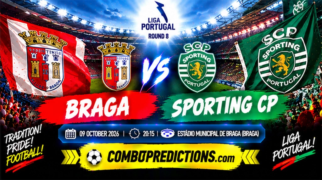 Braga vs Sporting CP Prediction, October 9, 2026