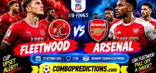 Fleetwood vs Arsenal Prediction, October 27, 2026