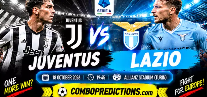 Juventus vs Lazio Prediction, October 18, 2026