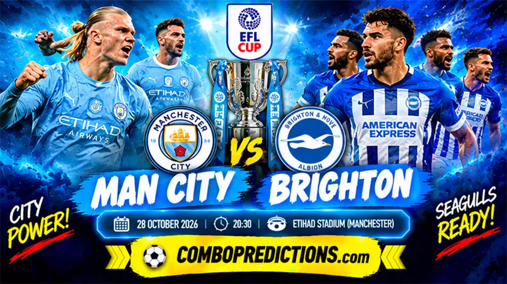 Manchester City vs Brighton Prediction, October 28, 2026