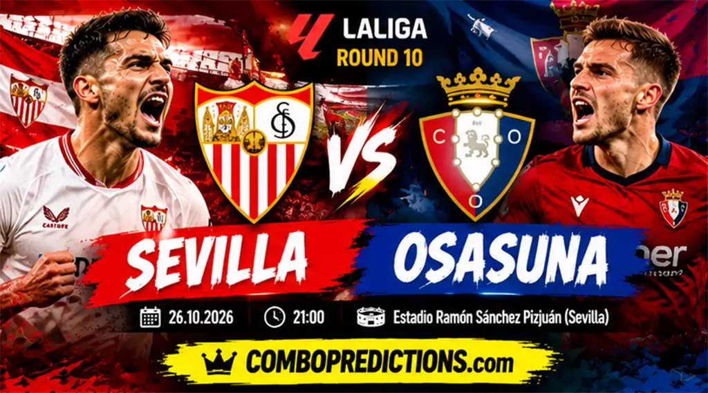 Sevilla vs Osasuna Prediction, October 26, 2026
