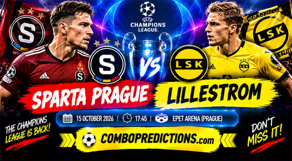 Sparta Prague vs Lillestrom Prediction, October 15, 2026